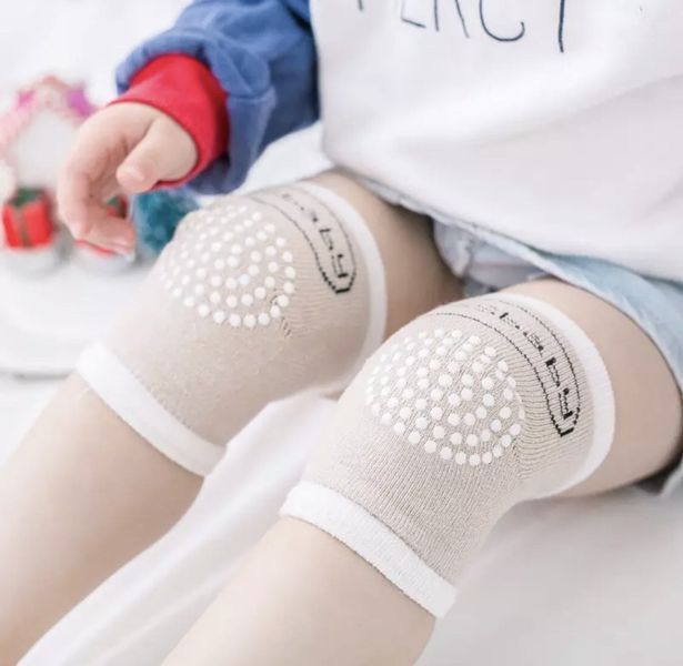 Детские наколенники бежевые от 5 мес для самых маленьких KNee001 фото