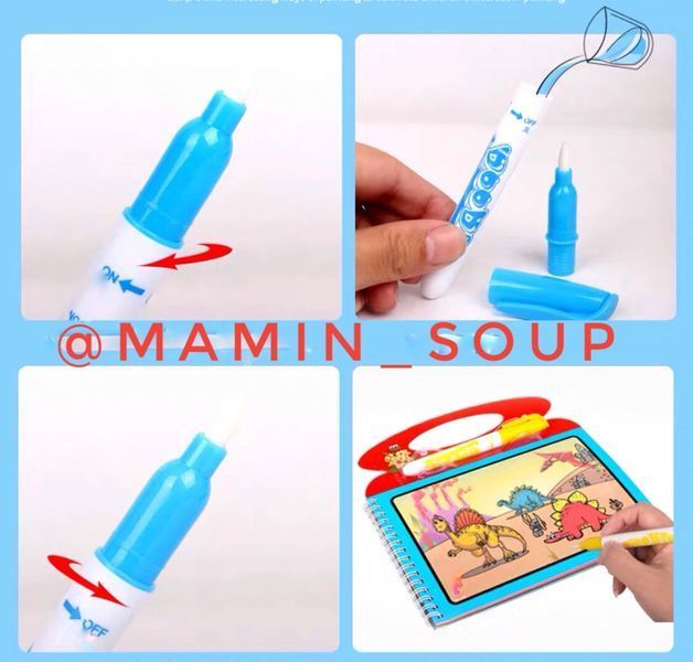Ельза Водна розмальовка багаторазова Magic Water Водна розфарбування WWD001 фото